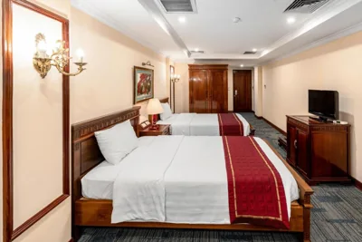 Zweibettzimmer mit Stadtblick — EDEN HOTEL HÀ NỘI